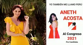 La fashionista Aneth Acosta se alista para ser candidata al Congreso.