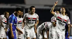 Sao Paulo apabulló a Binacional. Sao Paulo apabulló a Binacional.