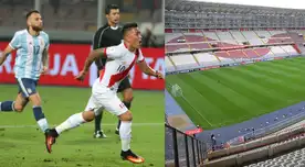 Perú y Argentina se enfrentan en el Nacional de Lima el próximo 17 de noviembre.