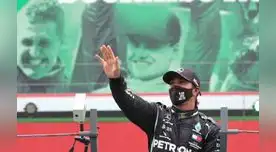 Hamilton llegó a las 92 victorias.