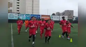 Juan Aurich trabaja fuerte en la Videna. Juan Aurich trabaja fuerte en la Videna.