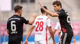 Bayern Munich llegó a los 15 puntos en la liga alemana.