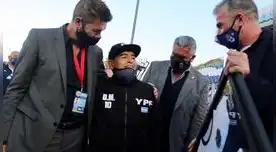 Diego Armando Maradona se encuentra internado en el Instituto Médico Platense, en La Plata.