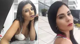 Modelo Claudia Abusada indignada porque sintió que la desplazaron en desfile de Halloween