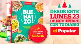 Nuevo coleccionable del diario El Popular “Buenazo”, para que cocines buenazo en esta Navidad.