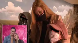 Los pequeños tuvieron un paseo familiar a Chancay junto a su padre Jean Paul Santa María y su esposa Romina Gachoy.