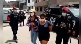 Pareja fue llevada a la comisaría