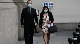 Congresistas de Acción Popular asistieron a Palacio de Gobierno para reunirse con el presidente Francisco Sagasti.