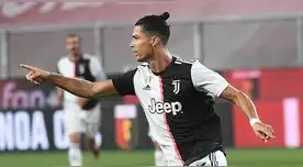 Cristiano Ronaldo marcó un doblete en la victoria de la Juventus.