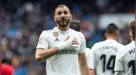 Benzema marcó dos goles en la victoria 3 -1 ante Bilbao.
