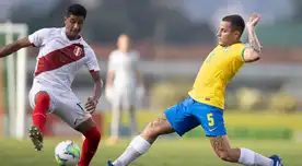 Perú fue superado en el cuadrangular internacional Sub 20 | Foto: @CBF_Futebol