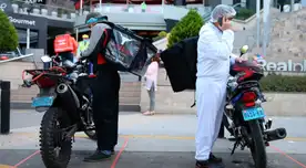 Servicio de delivery para fiestas de fin de año.