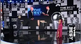 Lewandoski ganó el premio The Best tras superar a Messi y Cristiano Ronaldo. Lewandoski ganó el premio The Best tras superar a Messi y Cristiano Ronaldo.