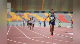 Christian Pacheco se consagró ganador de los 5000 m.