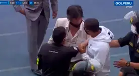 Ángel Comizzo tuvo fuerte intercambio de palabras.