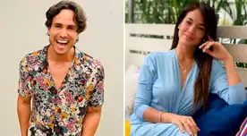 Gino Assereto evitó recibir un abrazo por parte de su expareja.