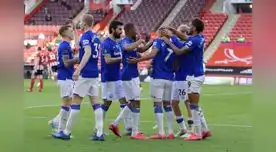 Everton ya está segundo en la tabla.