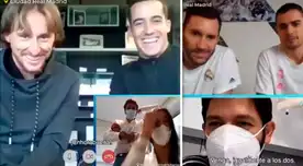 Internados se ganaron sus camisetas firmadas del Real Madrid.