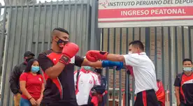 Deportistas realizaron plantón en el Nacional.