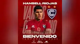 Hansel Riojas es el nuevo refuerzo del Cienciano.