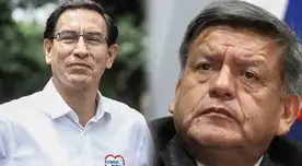 Martín Vizcarra fue consultado por la exclusión del candidato César Acuña de la plancha presidencial de APP.