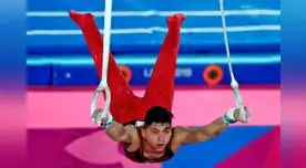 Jesús logró en Lima 2019 el octavo lugar en arzones y el puesto 13 en all Around