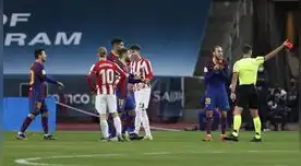 Lionel Messi se perderrá dos partidos por expulsión en la Supercopa. Lionel Messi se perderrá dos partidos por expulsión en la Supercopa.