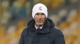 Zidane, técnico del Real Madrid con Covid 19. Zidane, técnico del Real Madrid con Covid 19.