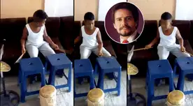 Particular video del niño es un éxito en las redes sociales.