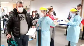 De acuerdo a las normas, los pasajeros deberán usar mascarillas y protector facial.