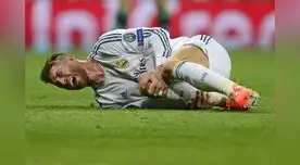 Sergio Ramos estará seis a ocho semanas fuera de la cancha. Sergio Ramos estará seis a ocho semanas fuera de la cancha.