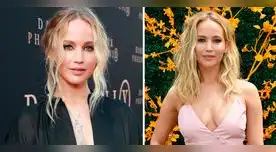Jennifer Lawrence resultó herida durante rodaje.