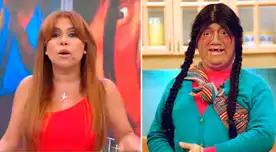 Magaly Medina sacó cara por el personaje de la Paisa Jacinta.