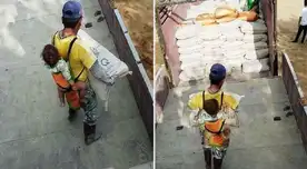 Historia del albañil conmovió en las redes sociales | Foto: Difusión Historia del albañil conmovió en las redes sociales | Foto: Difusión