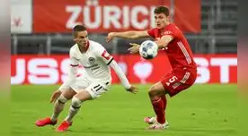 Bayer Múnich mordió el polvo de la derrota ante Eintracht .