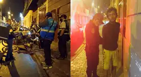 Serenazgo de Lima intervino a sujetos que asaltavan a motorizado de delivery