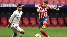 Simeone, técnico del Atlético piensa que debieron ganar al Real Madrid.