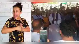 familiares  y amigos dan último adiós a Liendrita en Piura