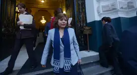 Fiscal de la Nación, Zoraida Ávalos, se presentó este martes ante el Congreso de la República.