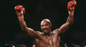 La esposa de Marvin Hagler informó el deceso del campeón de peso mediano entre 1980 y 1987.