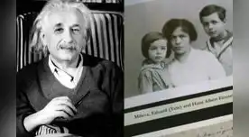 Albert Einstein y sus hijos