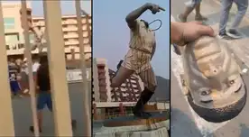 Imágenes de lo sucedido en el estadio Monumental se hizo viral en las redes sociales. Imágenes de lo sucedido en el estadio Monumental se hizo viral en las redes sociales.