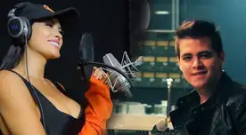 Michelle Soifer aplaude el premio conseguido por  Alan Saucedo