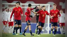 La selección España venció 2-1  a  Georgia