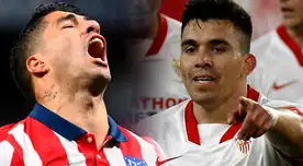 Atlético de Madrid deja escapar la punta: perdió 1-0 ante Sevilla con cabezazo del 'Huevo' Acuña Atlético de Madrid deja escapar la punta: perdió 1-0 ante Sevilla con cabezazo del 'Huevo' Acuña