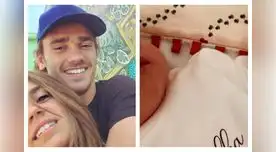 Antoine Griezmann tiene tres hijos nacidos el mismo día.