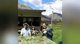 Verónika Mendoza publica foto familiar en su cuenta de Facebook.