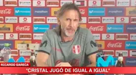 Sporting Cristal perdió y Gareca dio su palabra. Sporting Cristal perdió y Gareca dio su palabra.