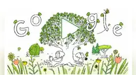 Día de la Tierra: Google celebra con un doodle animado por el 22 de abril.