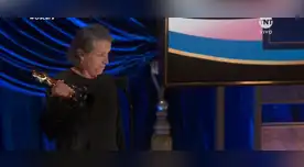 Frances McDormand fue breve en su agradecimiento por recibir el galardón.